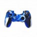 Camouflage Silicone Rubber Skin Grip Cover Case for PlayStation 4 PS4 Controlle