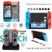 Game Accessories Set For Nintend Switch Travel Carrying Bag Joycon Protective Cover Charging Dock Screen Protector Case Card Box