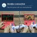 POWKIDDY A12 9-inch IPS Game Console 2000 Game HD 9-inch IPS Joystick Nostalgic Home Arcade Joystick Handle HDMI Link Two-Player