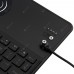 CK2038 Bluetooth Keyboard with Wireless Charging