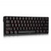 DK61 BT4.0 Wired Dual-mode Mechanical Keyboard 61 Keys RGB Light for Windows / Mac OS / Android