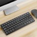 Mini Five-row Wireless Keyboard and Mouse Set Inside Iron Board Laptop Home Office