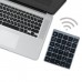 N960 Mini Wireless 28-key Numeric Keyboard Office Aluminum Bluetooth Wireless Charging Numeric Keypad