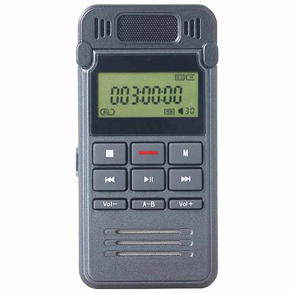 The New Professional Digital Voice Recorder Hd Audio SK - 999- Slate Gray 1+8GB