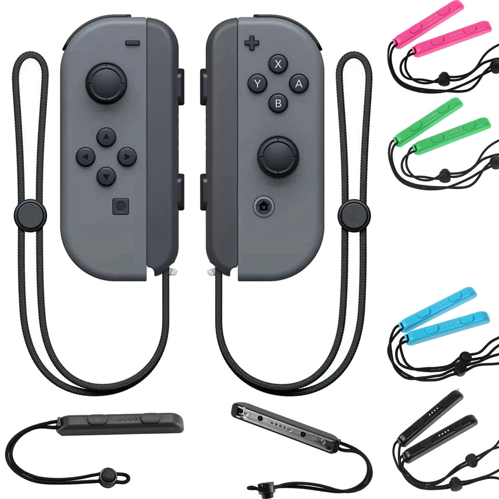 2PCS Joy-Con Strap for Nintendo Switch Gamepad Controller Wrist Lanyard Rope