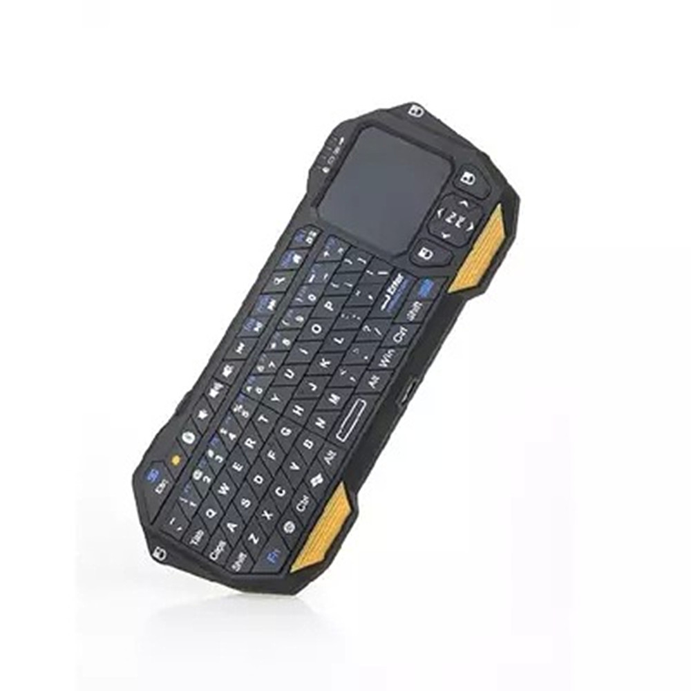 Wireless Bluetooth Air Flying Squirrels Backlight Touch The Mini Game Keyboard- Black